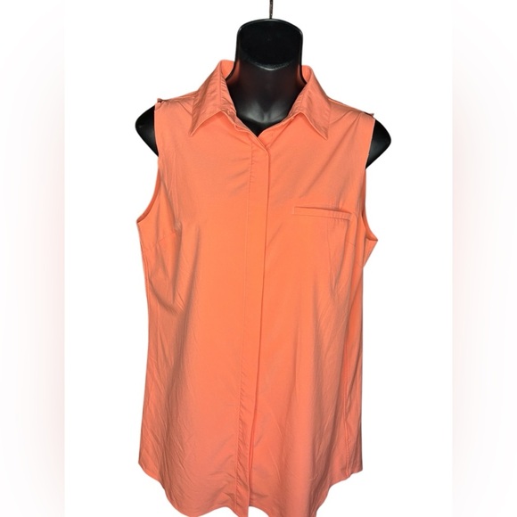 ATHLETA coral Urbanite Il tank camisole size small lightweight sleeveless used - Picture 3 of 8